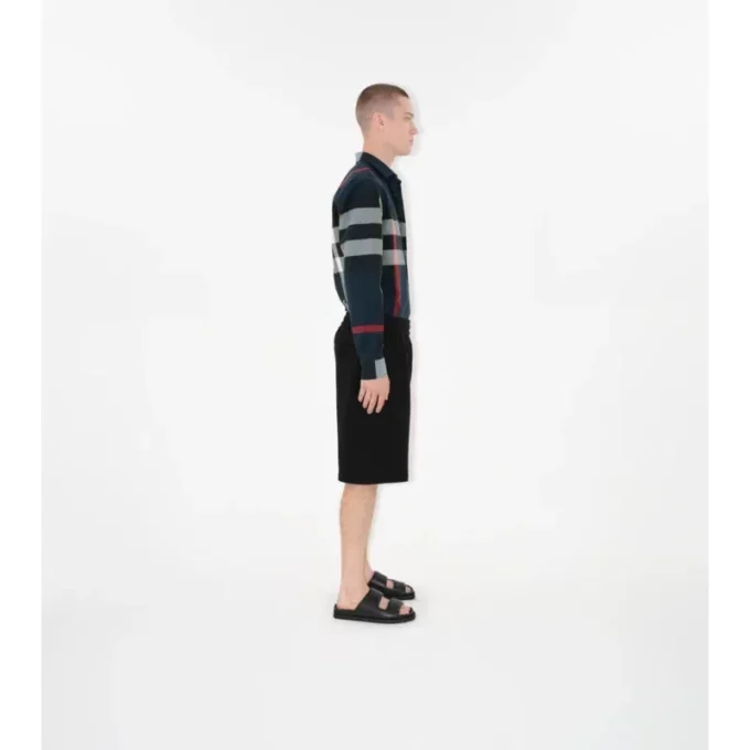 Slim Fit-skjorta i bomull med rutmönster Slim Fit-skjorta i bomull med rutmönster