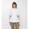 Slim fit-skjorta i bomullspoplin Slim fit-skjorta i bomullspoplin