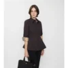 Slim fit-skjorta i bomullspoplin Slim fit-skjorta i bomullspoplin