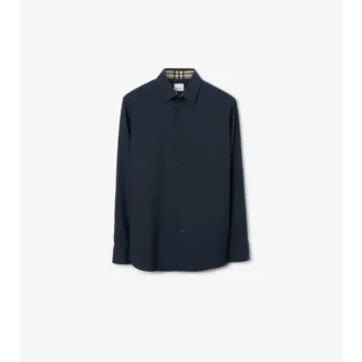 Slim fit-skjorta i stretchbomull Slim fit-skjorta i stretchbomull