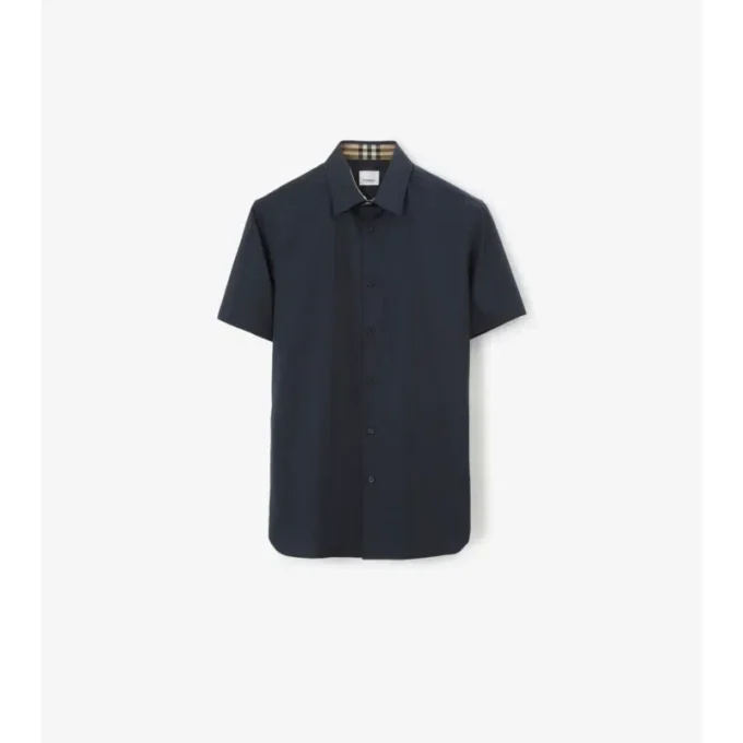 Slim fit-skjorta i stretchbomull Slim fit-skjorta i stretchbomull