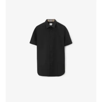 Slim fit-skjorta i stretchbomull