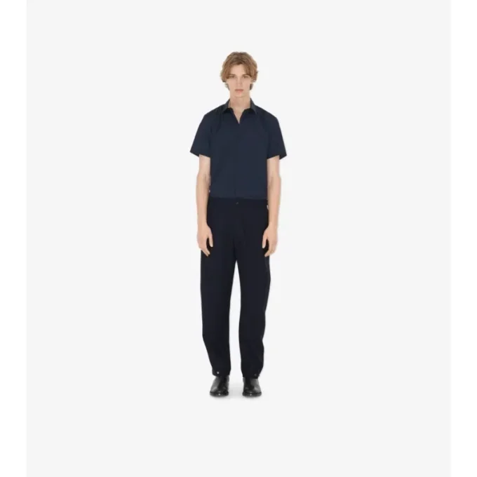 Slim fit-skjorta i stretchbomull Slim fit-skjorta i stretchbomull