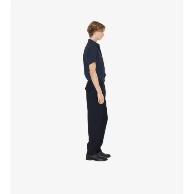 Slim fit-skjorta i stretchbomull Slim fit-skjorta i stretchbomull