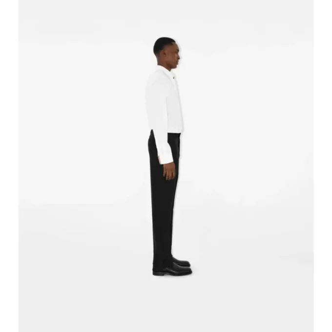 Slim fit-skjorta i stretchbomull Slim fit-skjorta i stretchbomull