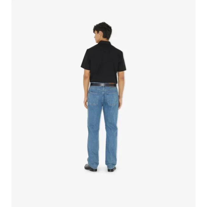 Slim fit-skjorta i stretchbomull Slim fit-skjorta i stretchbomull