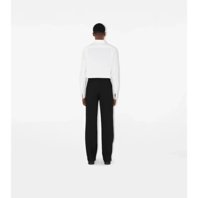 Slim fit-skjorta i stretchbomull Slim fit-skjorta i stretchbomull