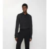 Slim Fit-smoking skjorta i bomull Slim Fit-smoking skjorta i bomull