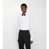 Slim Fit-smoking skjorta i bomull Slim Fit-smoking skjorta i bomull