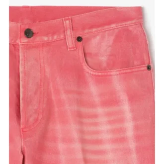 Smal passform, belagda jeans
