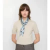 Smal rutig silkescarf Smal rutig silkescarf