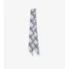 Smal vändbar silkescarf med etsat riddarmotiv Smal vändbar silkescarf med etsat riddarmotiv