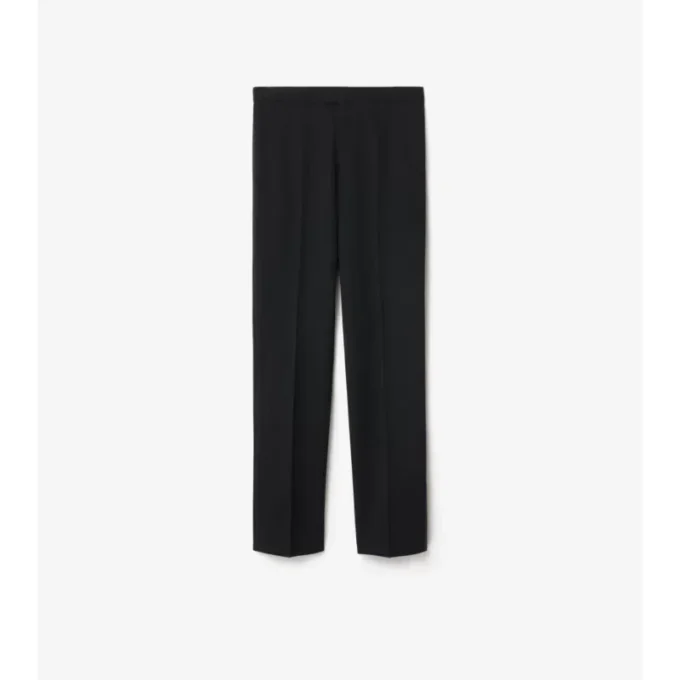 Smokingbyxor i Grain De Poudre-ull