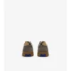 Sneakers i läder, mocka och rutmönster Sneakers i läder, mocka och rutmönster