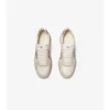 Sneakers i läder, mocka och rutmönster Sneakers i läder, mocka och rutmönster