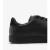 Sneakers i präglat rutmönstrat läder Sneakers i präglat rutmönstrat läder