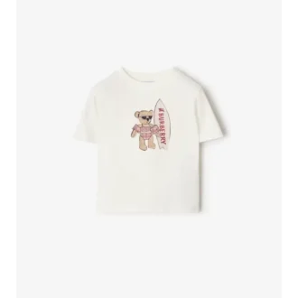 Surfer Bear-T-shirt i bomull