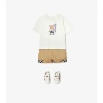 Surfer Bear-T-shirt i bomull