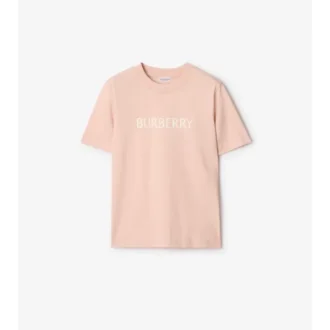 T-shirt i bomull med logotyp