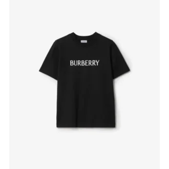 T-shirt i bomull med logotyp