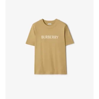 T-shirt i bomull med logotyp
