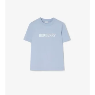 T-shirt i bomull med logotyp