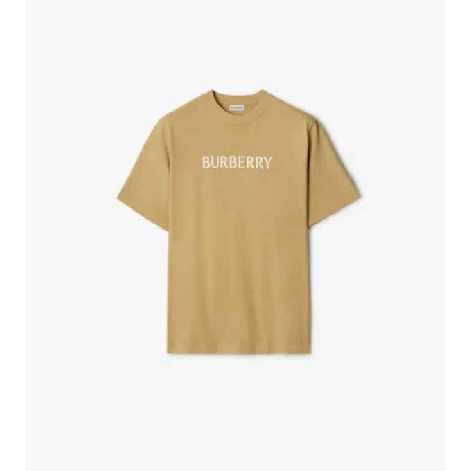 T-shirt i bomull med logotyp T-shirt i bomull med logotyp