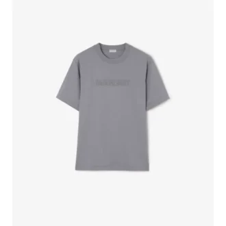 T-shirt i bomull med logotyp