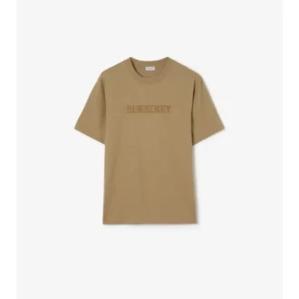 T-shirt i bomull med logotyp