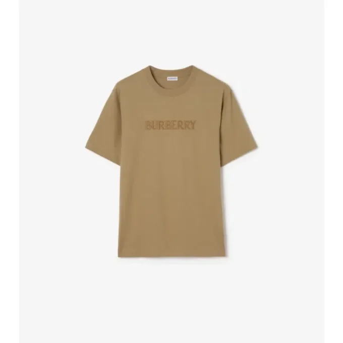 T-shirt i bomull med logotyp T-shirt i bomull med logotyp