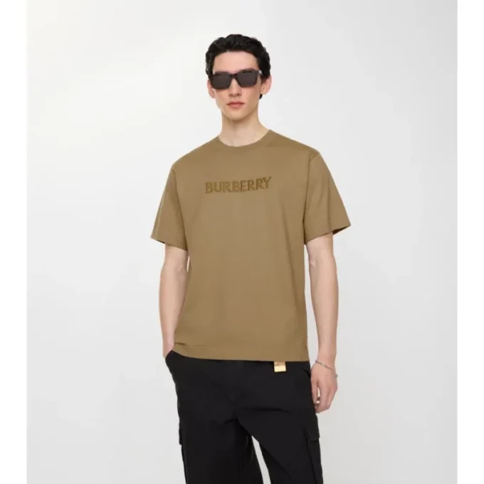 T-shirt i bomull med logotyp T-shirt i bomull med logotyp