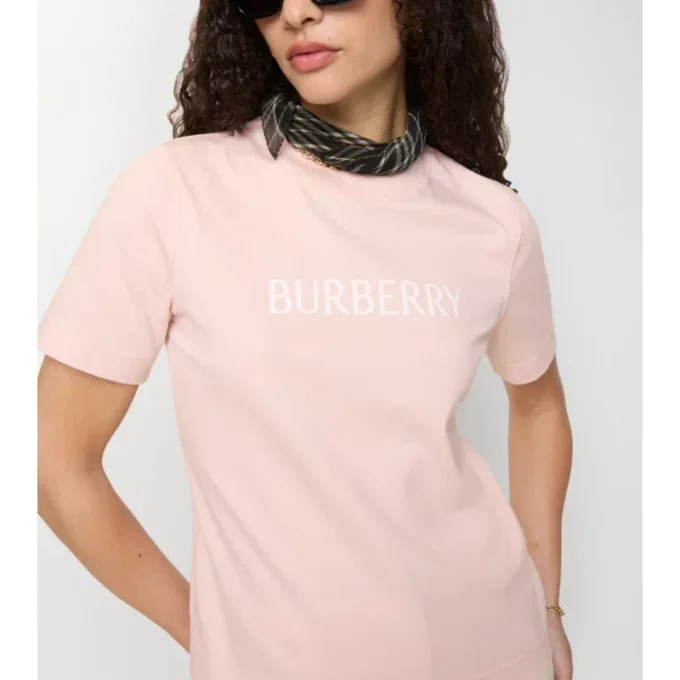 T-shirt i bomull med logotyp T-shirt i bomull med logotyp