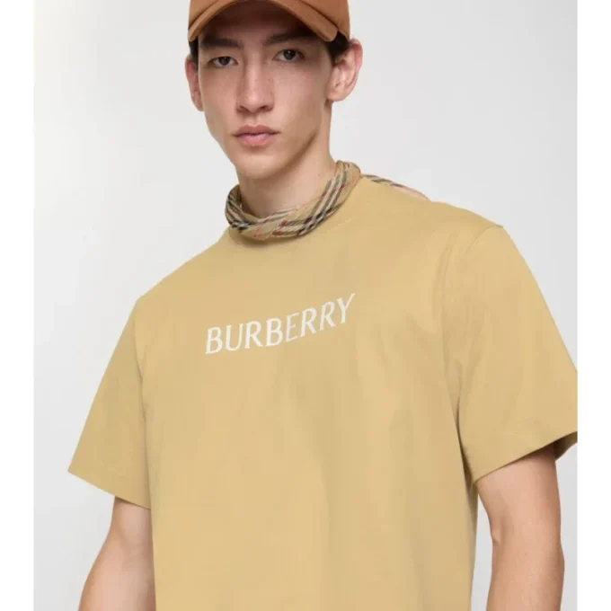 T-shirt i bomull med logotyp T-shirt i bomull med logotyp