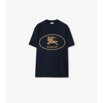 T-shirt i bomull med riddarstämpel