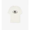 T-shirt i bomull med riddarstämpel T-shirt i bomull med riddarstämpel