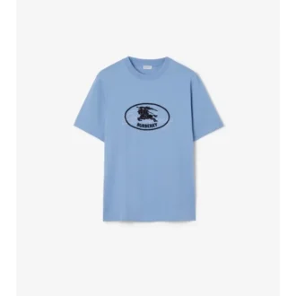 T-shirt i bomull med riddarstämpel