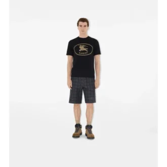 T-shirt i bomull med riddarstämpel