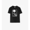 T-shirt i bomull med tistelmotiv T-shirt i bomull med tistelmotiv