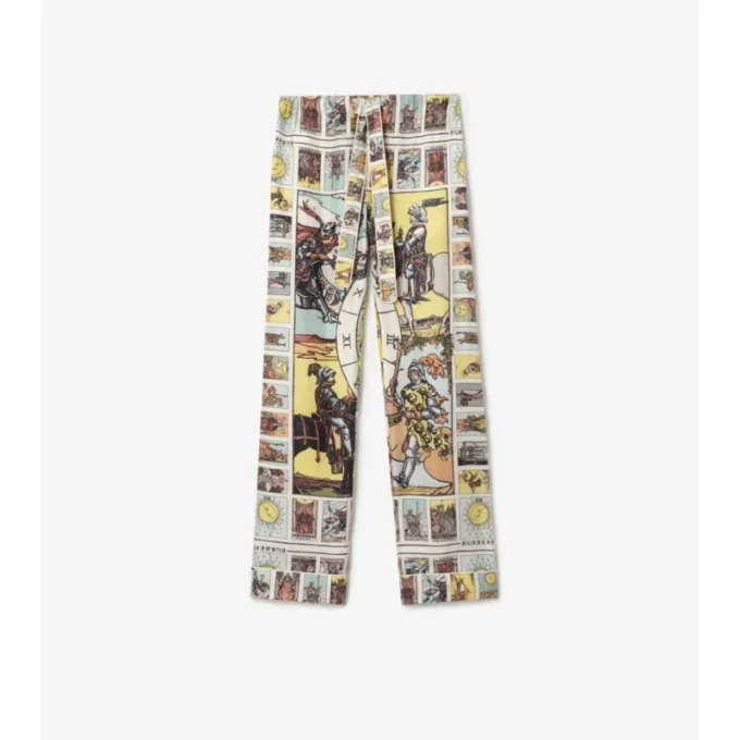 Tarot-pyjamasbyxor i siden Tarot-pyjamasbyxor i siden