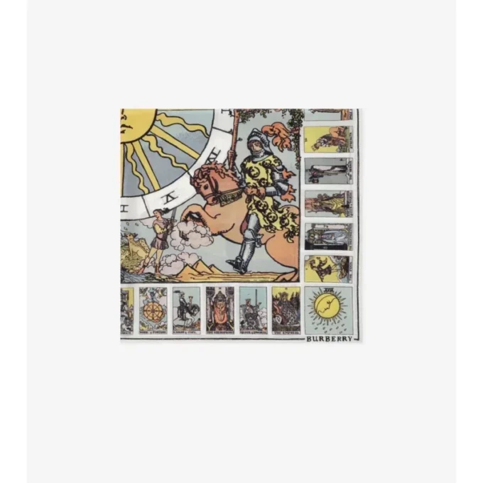 Tarot-silkescarf Tarot-silkescarf