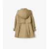 Trench Coat i bomull med huva Trench Coat i bomull med huva