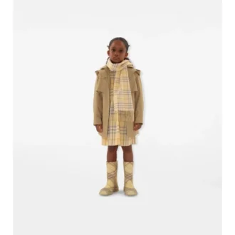 Trench Coat i bomull med huva Trench Coat i bomull med huva