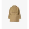 Trench Coat i bomull med huva Trench Coat i bomull med huva