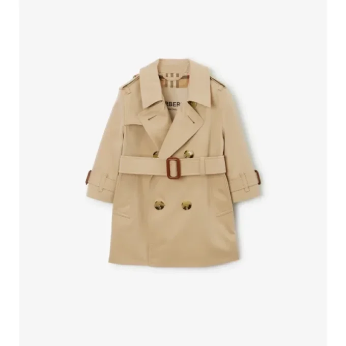 Trench Coat in Gabardine Trench Coat in Gabardine