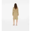 Trenchcoat i bomullsblandning