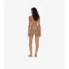 Triangelbikini i rutmönster Triangelbikini i rutmönster