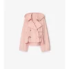 Tropical Gabardine-trenchcoat med huva Tropical Gabardine-trenchcoat med huva