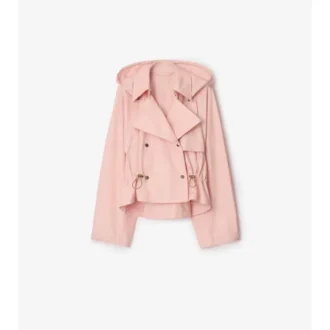 Tropical Gabardine-trenchcoat med huva Tropical Gabardine-trenchcoat med huva