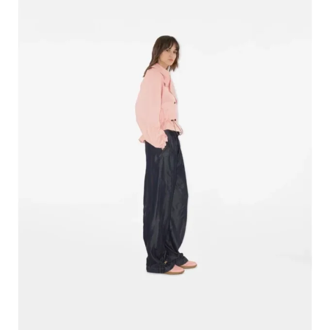 Tropical Gabardine-trenchcoat med huva Tropical Gabardine-trenchcoat med huva
