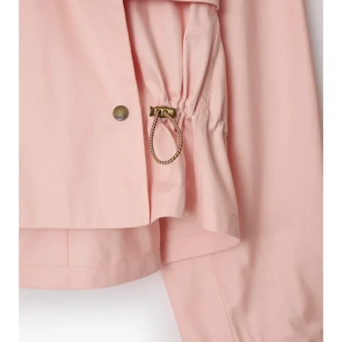 Tropical Gabardine-trenchcoat med huva Tropical Gabardine-trenchcoat med huva